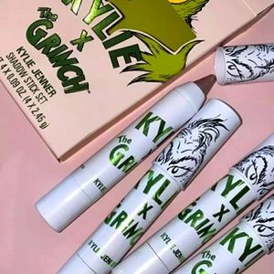 The limited-edition Kylie x Grinch Collection
